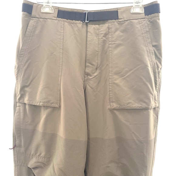 REI Tan Mens Nylon Belted Hiking Pants Regular Fit in Size 36W / 32L - Picture 3 of 14